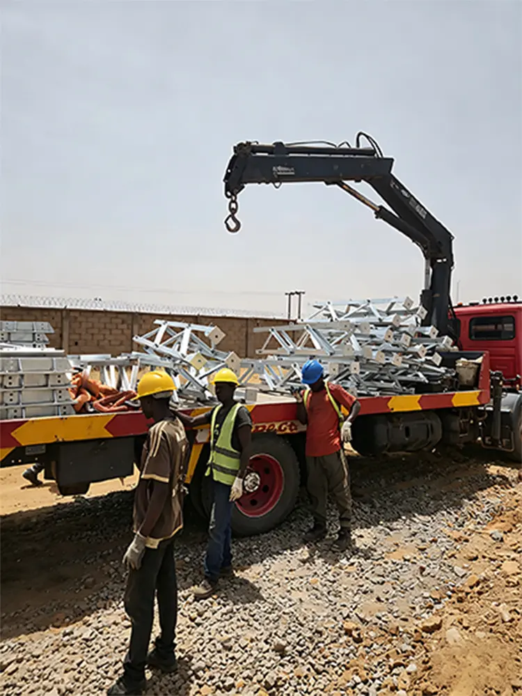 Нигерия Зария 330 кВ қосалқы станциясы жобасының орнындағы барысы