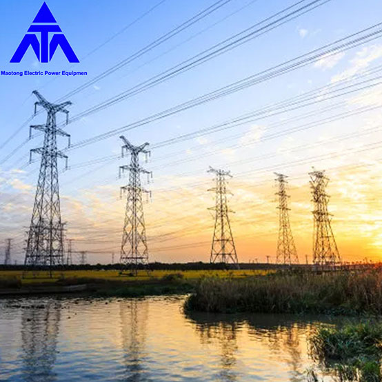 35 кВ 66 кВ электр қуатының құлауы Тыттаған бұрыштық болат мұнарасы
