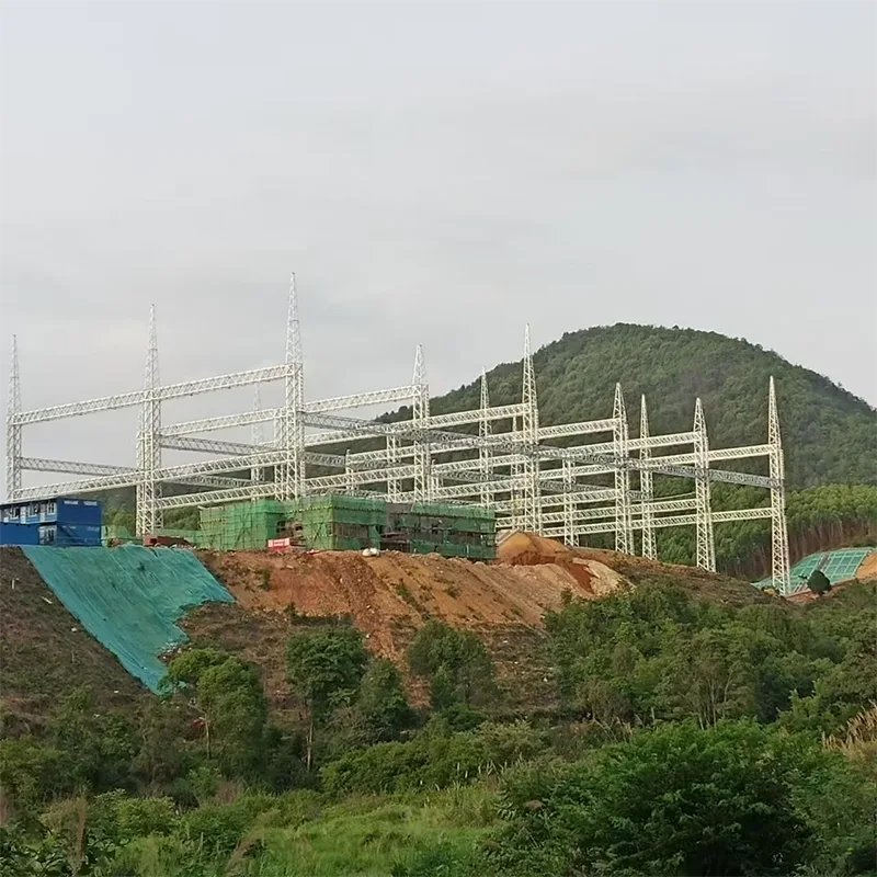 Электр беру қосалқы станциясының болат құрылымдары